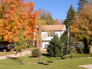 Levin and Chellen Chiropractic from NW corner of cross streets